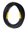TOMOCA OFC Video Cable with RCA Plugs On Both Black VR-10 (10m) (3C-2V) Gold-Plated Ends,