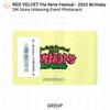 Red Velvet Carte photo d'anniversaire du Reve Festival 2022 POB KT4 AM MS MP SM SW KPOP