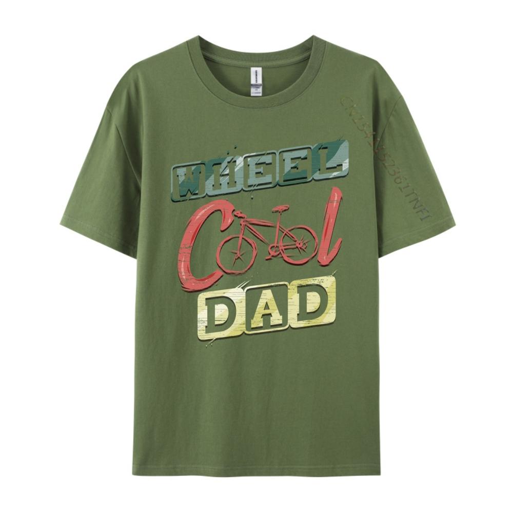 Cycling Dad For Papa Cyclist Bike Tour Cycle Lover Bicycle Brand T Shirt New Year 2025