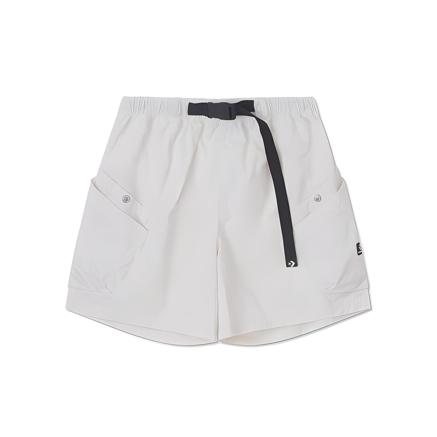 (WMNS) Converse Woven Utility Shorts Asia Sizing Grey Women s 10026395-A01 M