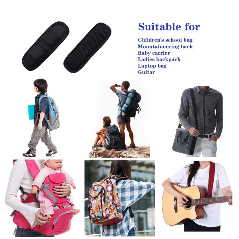 Interchangeable Shoulder Pad Cover Quick Dry Breathable Design Universal Strap Cushions For Guitar Cases Travel Bags