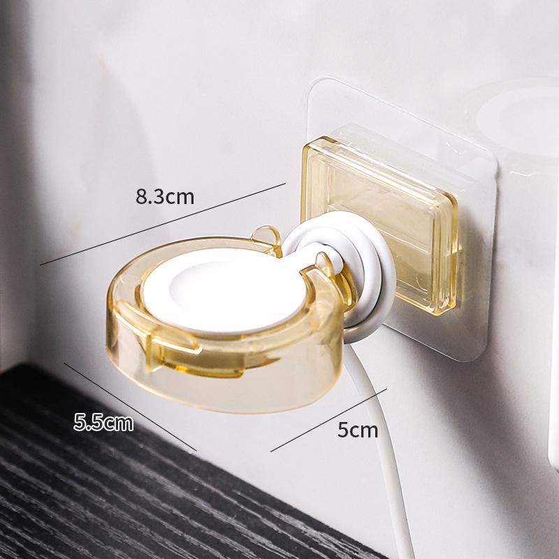 Wall-Mounted No-Drill Apple Watch Charging Stand and Storage Rack