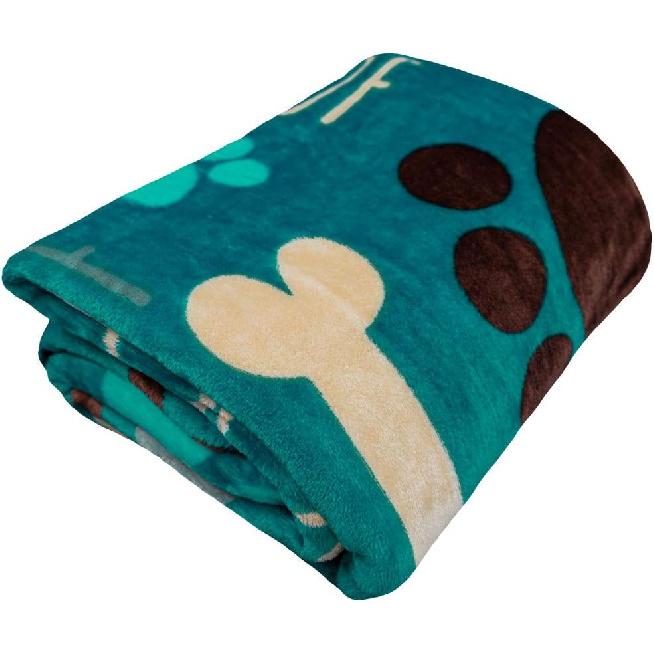 Puppy Paws Dog Lovers Super Soft Throw Blanket - 50x60 Throw Blanket for Bedroom, Living Room, Spring Time, Holidays, Kids, Babies, Adults & Decor,