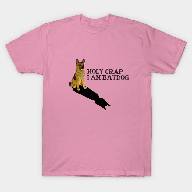 Koszulka damska Holy Crap jestem Batdog Harajuku Print Kawaii Tshirt letnia koszulka damska z krótkim rękawem Top Tee