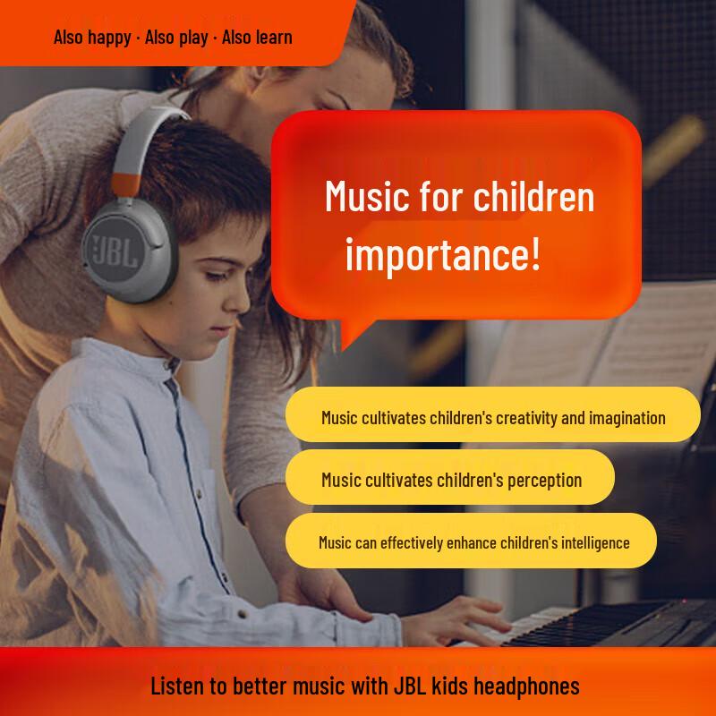 JBL Kids' Active Noise Cancelling Over-Ear Headphones