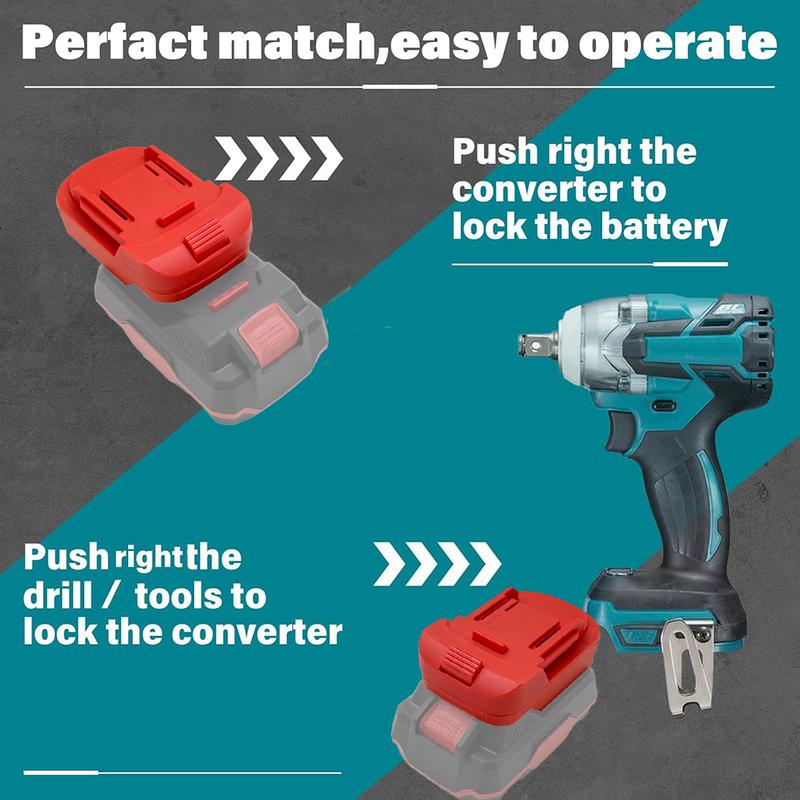 Battery Adapter Converter for Lidl Parkside X20V  Lithium Battery To for Makita 18V Li-Ion Power Tool Accessories