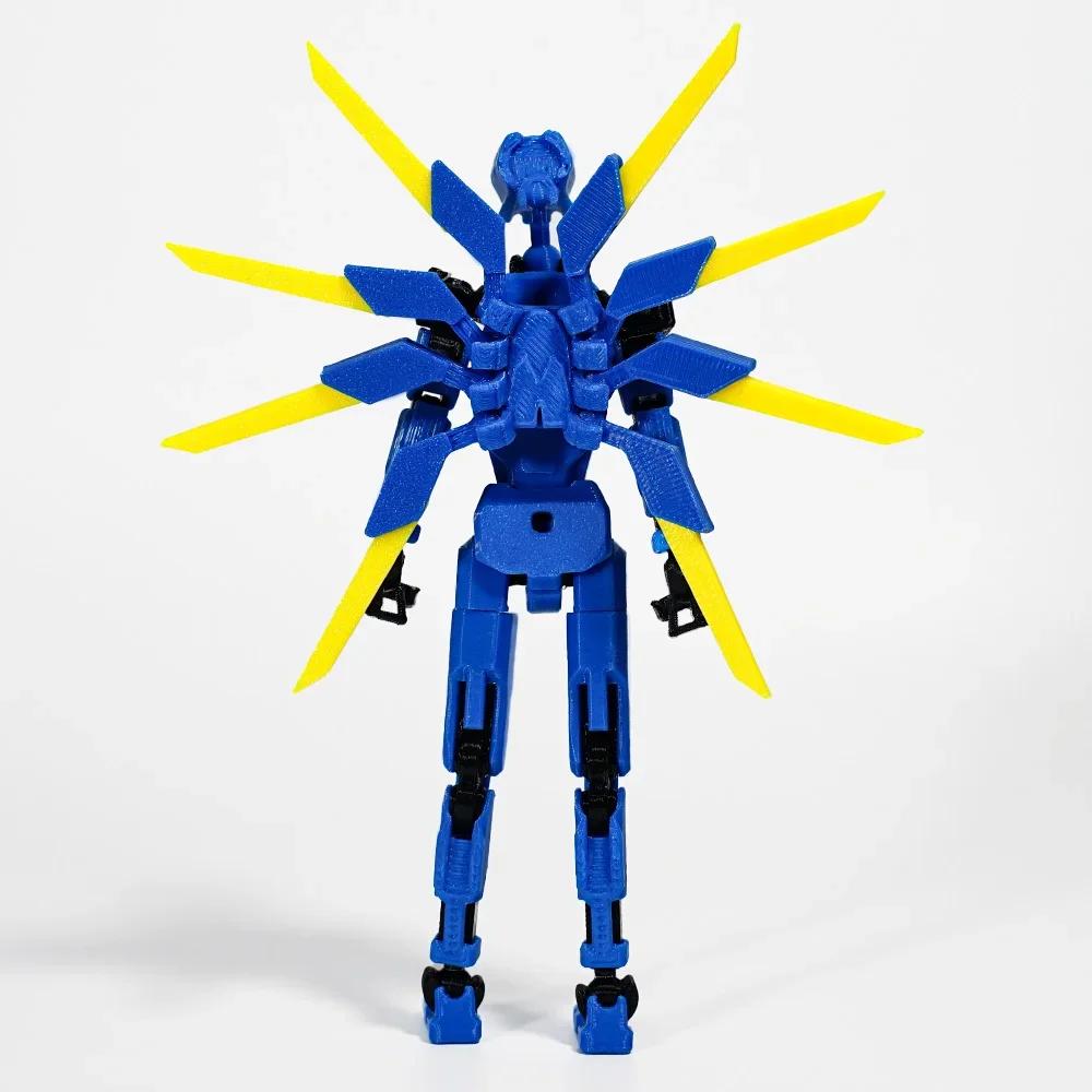 New 3D Printed Mannequin Dummy 13 Ultrakill V1 Series Toys Action Figures Multi-Jointed Movable Shapeshift Robot Children Gifts