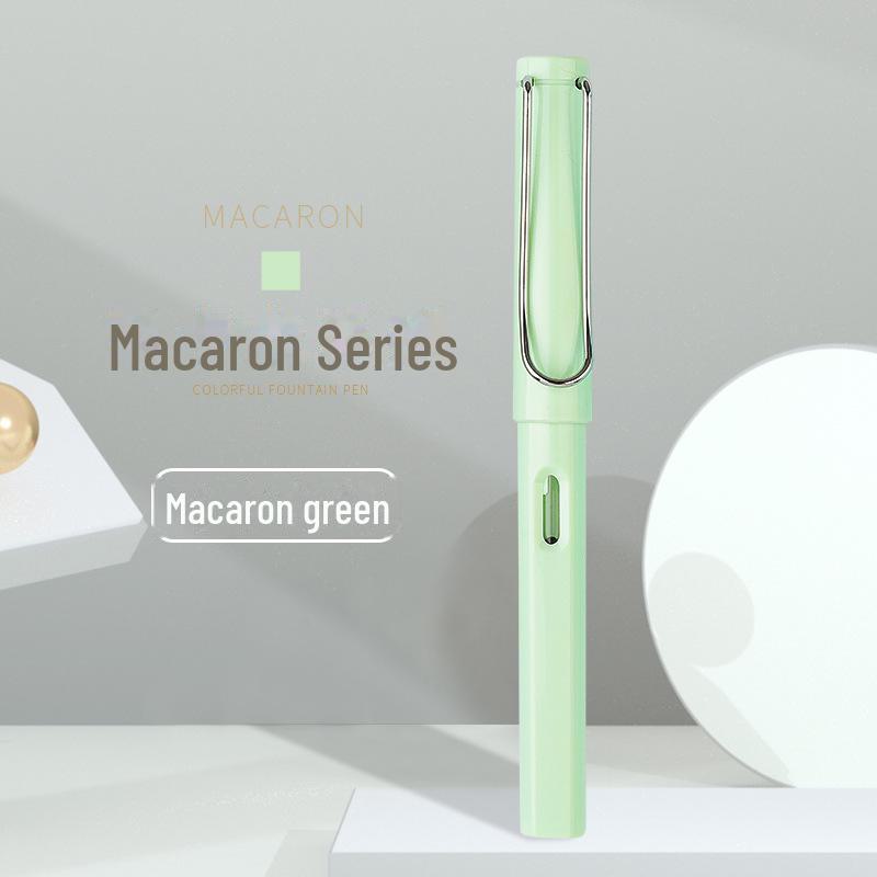 „Farbenfroher Schülerfüller mit auswechselbarer Tintenkapsel für Kalligrafie und richtige Schreibhaltung“