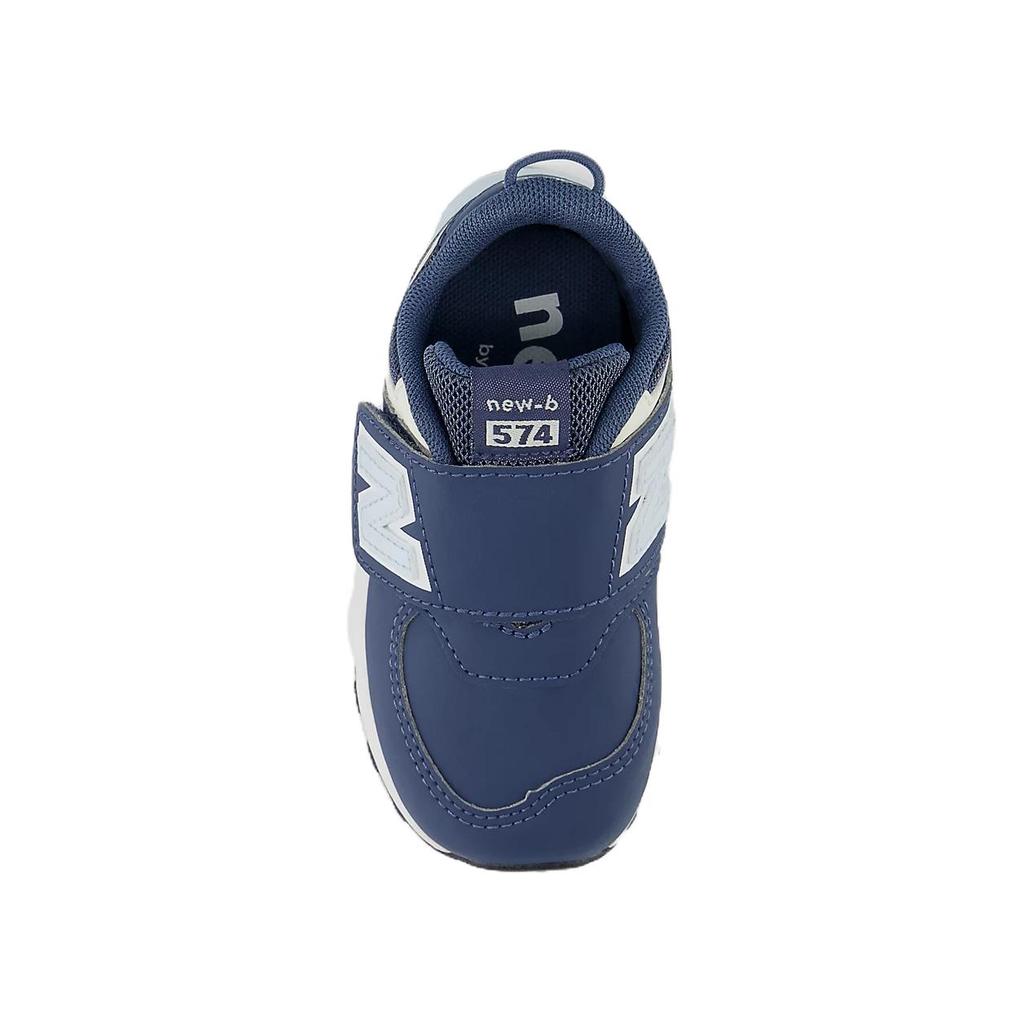 New Balance 574 Comfortable Versatile Low-Top Walking Shoes Baby Shoes Blue White NW574KIE