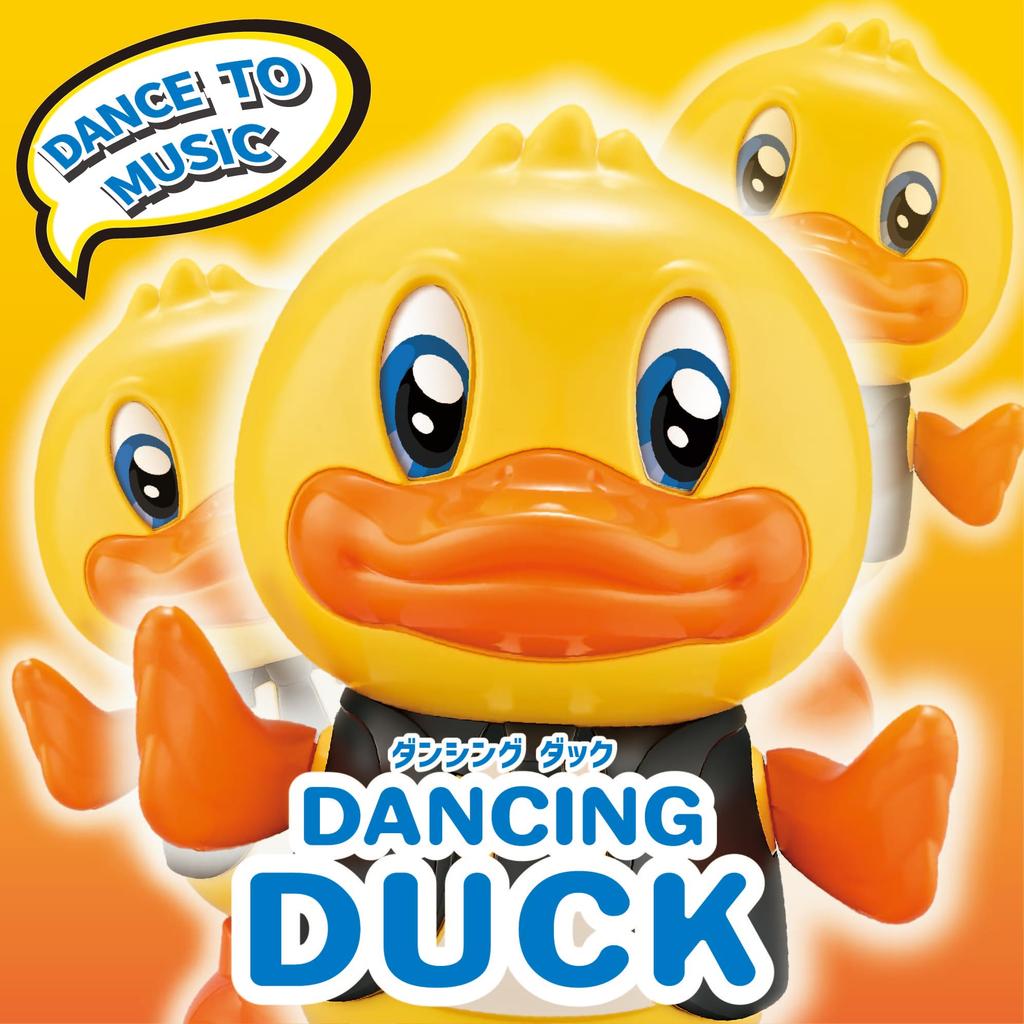 TKSK DUNCING DUCK Action Toy Moving Figure W120 x H210 x D110mm TK-103