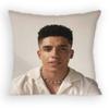 Jay Lycurgo Actor Tim Pillow Case Antidustmite Pillowcase Invisible zipper silky short plush Sofa cushion cover