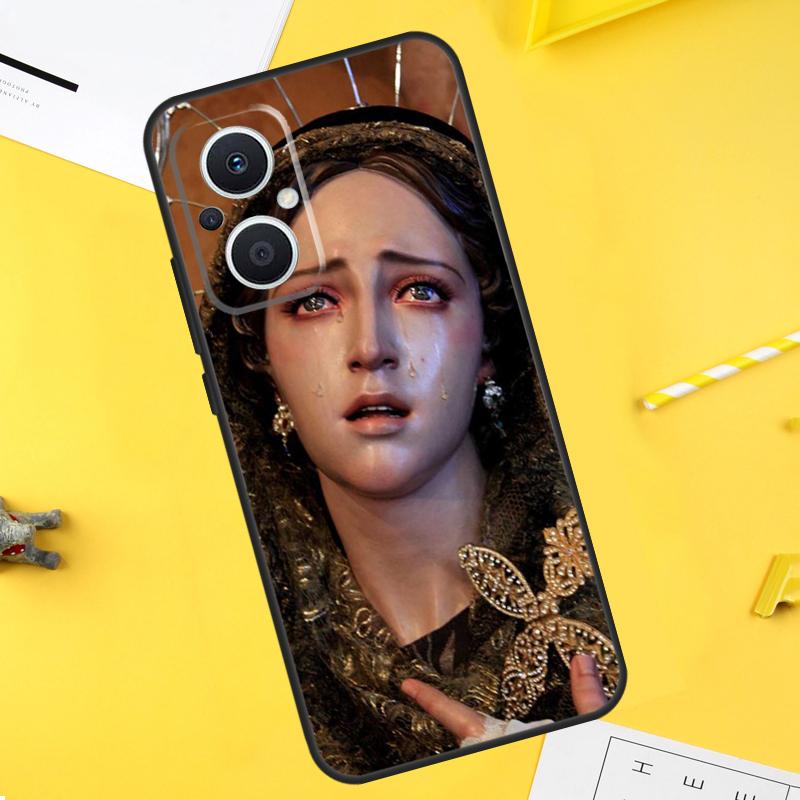 Holy Mother Virgin Mary Christian Cover For OPPO Reno 10 Pro 8T 2Z 4Z 5Z 4 5 6 7 8 Lite OPPO Find X6 X5 X2 X3 Pro Lite Case