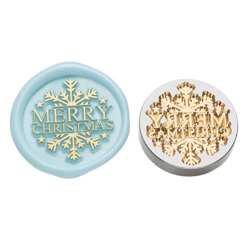 5Pcs Butterfly Rose Embossed Seal Stamp Replaceable Seal Stamp Head for Letter Envelope Christmas Card Party Invitations