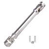 Stainless Steel Universal Joint Drive Shaft 66-196mm for 1/18-1/8 Model Car Crawler - In Stock