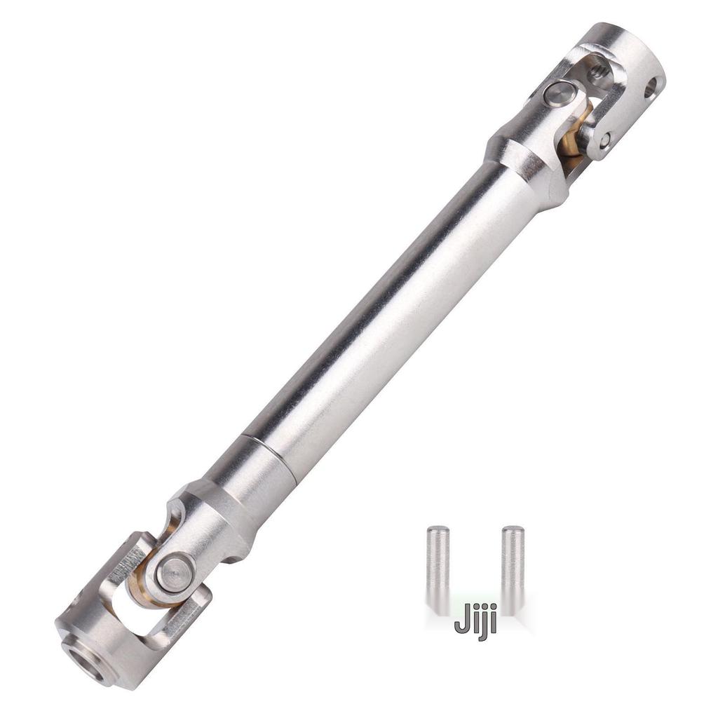Stainless Steel Universal Joint Drive Shaft 66-196mm for 1/18-1/8 Model Car Crawler - In Stock