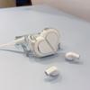 Low Latency Rotatable Bluetooth Earphones Stereo Bass Heart Shape Headphones  Women