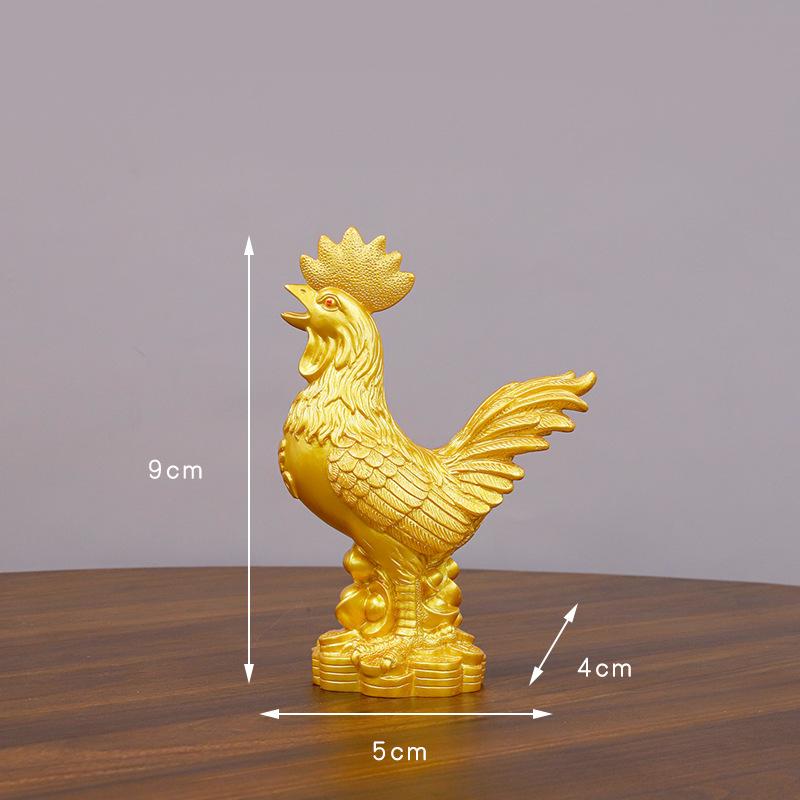 2025 Neujahr Gold Feng Shui Schlange Löwe Statue Figur Münze Geld Reichtum Glück Frühlingsfest Heimdekoration Kleine Ornament