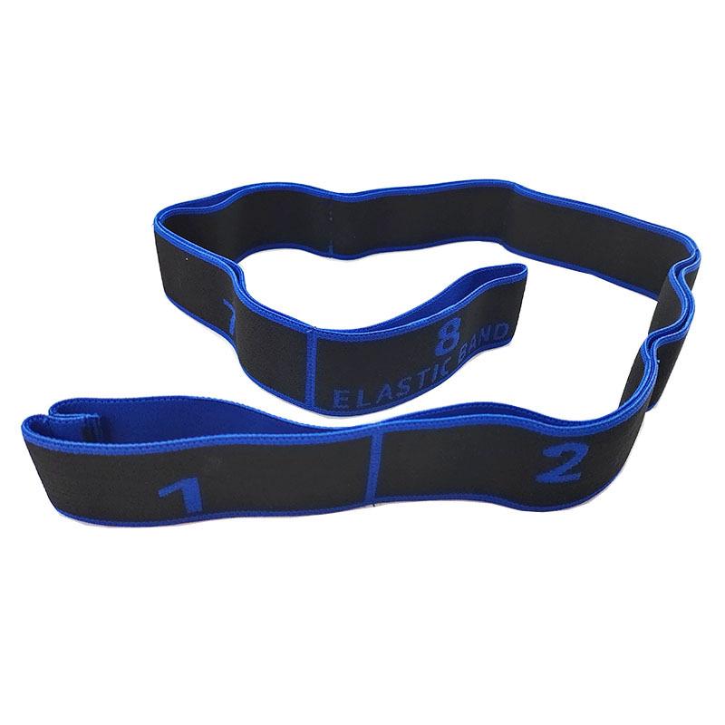 Yoga Resistance Elastic Band - Multi-Section Stretching Fitness Band for Relaxation.