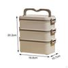 Food Lunch Container Stackable Box Portable Compartment Japanese Bento