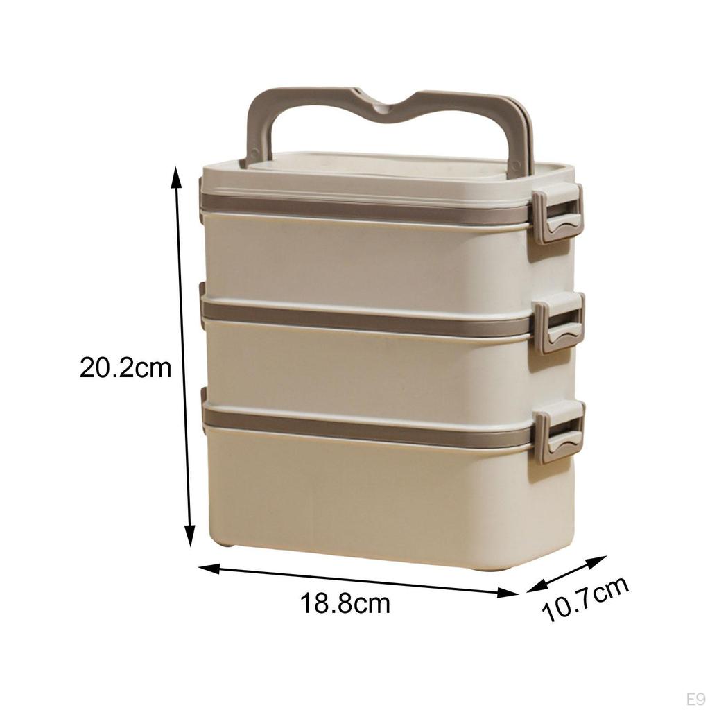 Food Lunch Container Stackable Box Portable Compartment Japanese Bento
