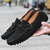 Fashion High Quality Leather Loafers Men Casual Shoes Male Driving Shoes Moccasins Slip On Men's Flats Fashion Men Shoes Size 38-49