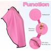 Short Makeup Cape Barber Bib Dye Cape Mini Haircut Capes for Women Men Professional Shampoo Capes for Artist Beauty Salon Artist Styling Hairdresser