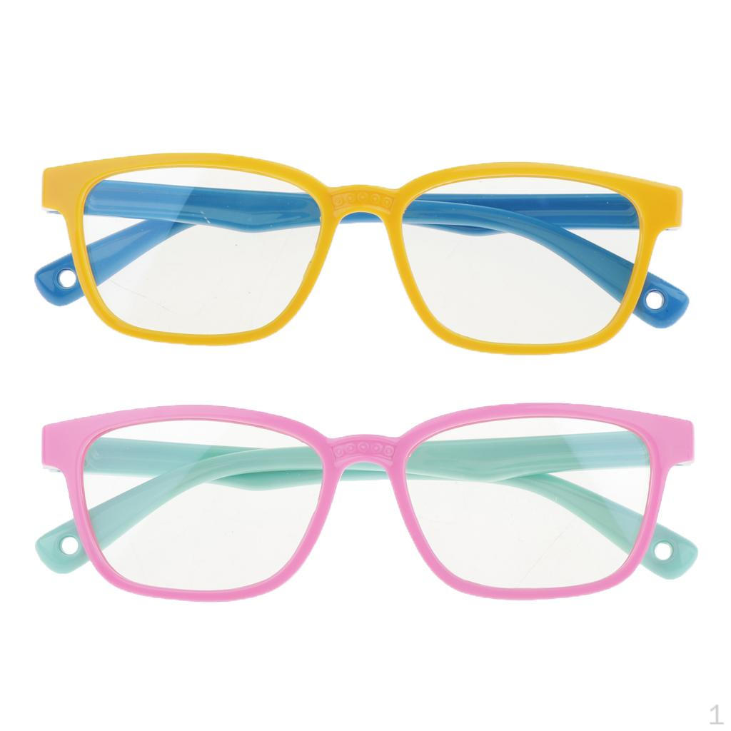 

2 шт. Детские силиконовые очки 2 цвета