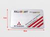 1 pz 3D Mitsubishi Logo Auto Adesivo in Alluminio Parafango Laterale Paraurti Posteriore Portellone Posteriore Adesivo Baule Adesivo Emblema Accessori Styling