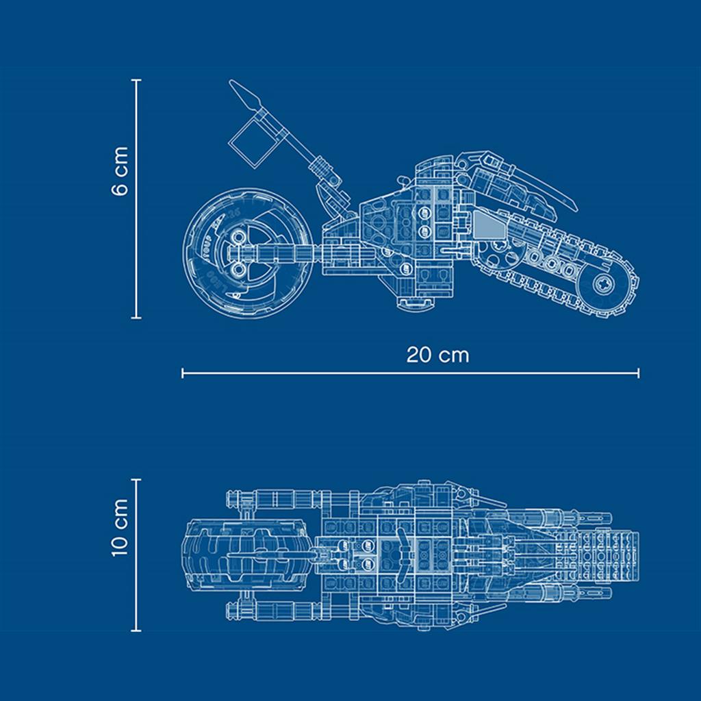Dirt Bike Building Blocks BricksToys for Children Birthday Christmas Gift