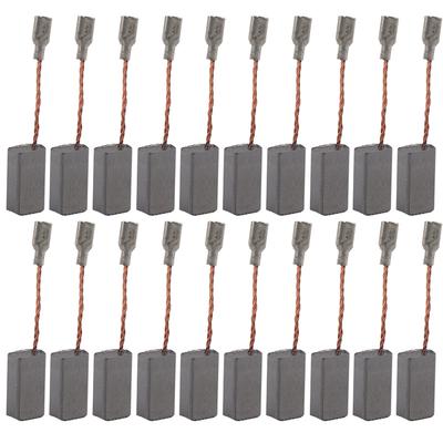 20 Stücke Austauschbare Große Leitfähige Kohlebürste für Elektrische Motor Bohrer 100 5*8*16mm