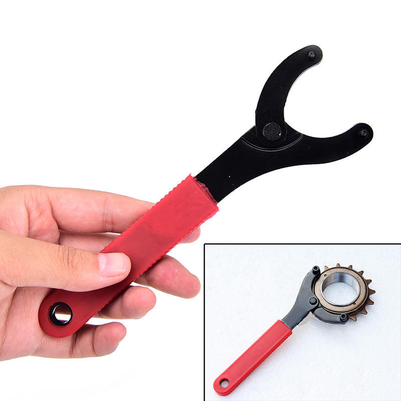 Adjustable Bicycle Bike Cycling MTB Bracket Axis Wrench Spanner Repair 12.6CM