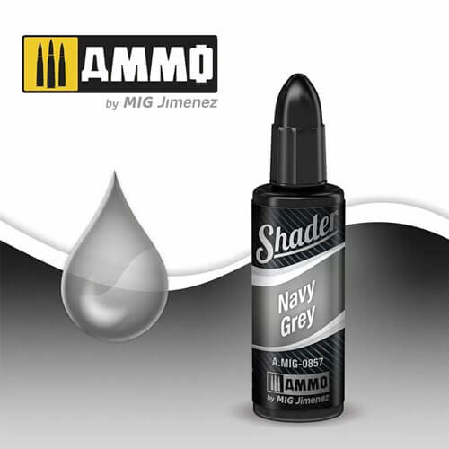 Ammo by MIG Shader 10mL (Navy Grey)