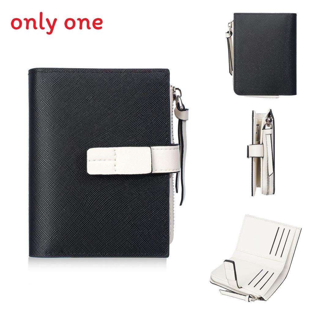 Womens Pu Leather Wallet Card Holder With Zipper And Capacity For Daily Use
