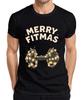 Merry Fitmas Kurzhantel Fitness Weihnachtsgeschenk Lustiges Herren T-Shirt-