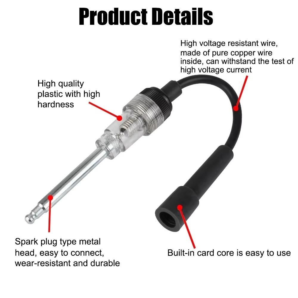 Rapid Diagnosis Car Spark Plug Tester Professional Universal Spark Tester  Engine Diagnostic