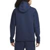 Nike Sportbekleidung Tech Fleece Kapuzenpullover mit durchgehendem Reißverschluss PSG 'Midnight Navy' Herren DM2887-410