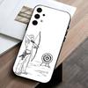 A-Archery S-Sprot   Phone Case For Samsung Galaxy A73,A72,A71,A70,A53,A52,A51,Soft Silicone Black Cover