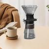 home Coffee Drip Glass Pouring Coffee Filter High efficiency filtration colorful gradient unique design Brewing Coffee Cups