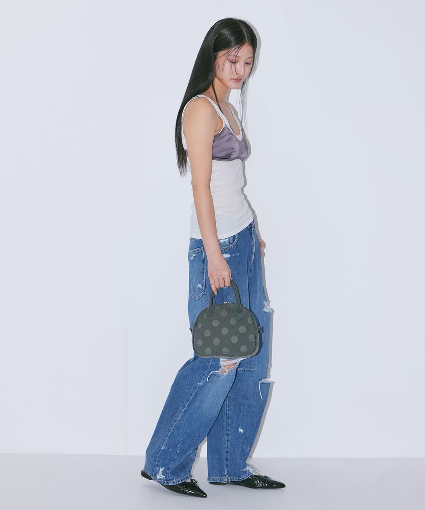 Haveawhale Polka Dots Tote Bag (Kh)