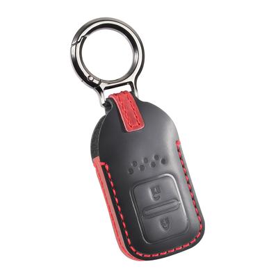 PIMOHI Capa de Chave Frita Honda, Couro Genuíno, Compatível Vezel, Tipo RU, Modelo Novo, Odyssee,