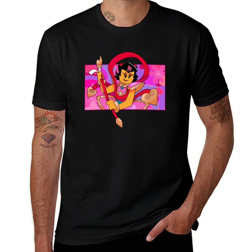 Nezha Tshirt Stylish Graphic Short Sleeve Top Tshirt