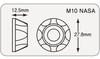 POSH FAITH Accessoires Moto Porte-Casque Type NASA pour M10