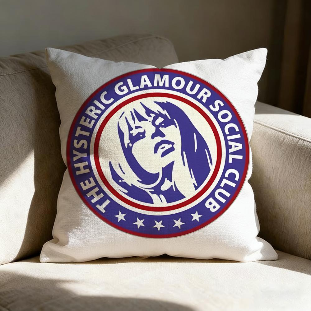 H-Hysteric G-Glamour Fashion Pillow Case Pillowcase, Double-Sided Printed, Sofa Cushion, Bedroom Headboard Pillow