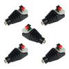 Universal 12V DC5.5x2.1mm Female Power Plugs DC12V Barrels To Pressure Terminal Adapter for Multiple Devices Routers