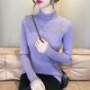 Lace Top Women's Fashion Knitted Pullover: Versatile Long Sleeve Sweater for Spring & Autumn 2025