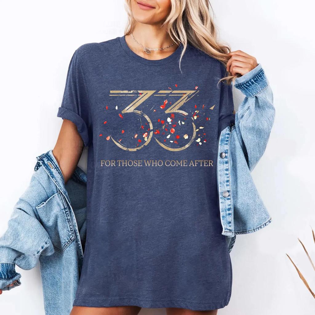 Clair Obscur Expedition 33 Tshirt Dedicated To Future Generations A Gift for Fans of Retro Roleplaying Game Tshirts