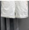 European Style Anti-Aging Denim Overalls - Women's Loose Summer Shorts with Rolled Hem and Wide Leg Design