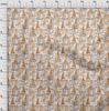 oneOone Cotton Flex Dark Peach Fabric Beach Boat Sewing Fabric By The Yard Printed Diy Clothing Sewing Supplies 40 Inch