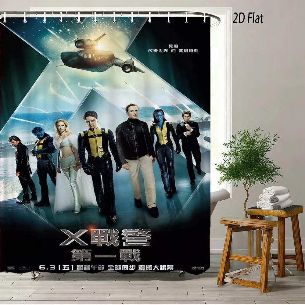 Guardians Of The Galaxy Team Waterproof Shower Curtain For Cosmic Bathroom Decor