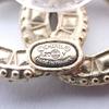 [Pre-owned] CHANEL Coco Mark Rhinestone Earrings/j55-47
